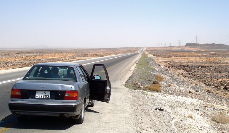 desert east of Ammann