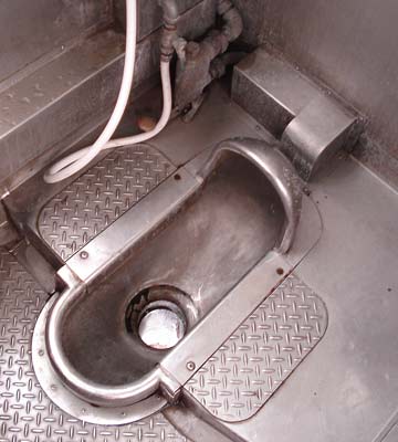 typical train toilet