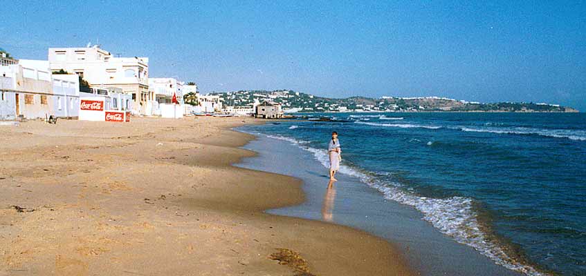 La Marsa corniche beach