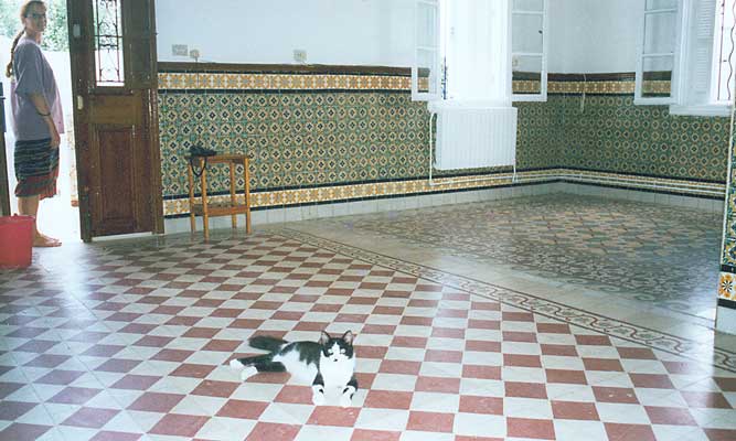 inside Villa Nenette