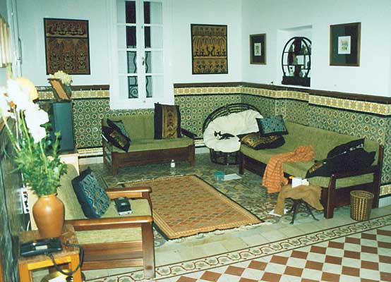 inside Villa Nenette