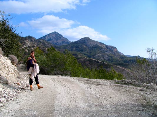 walk around Carob cottage