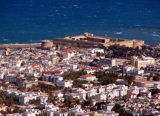 Kyrenia from St. Hilarion Castle