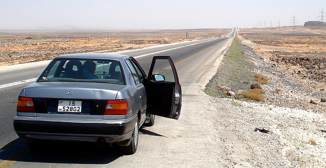 desert east of Amman