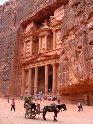 treasury, petra