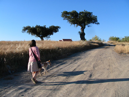 walk by Camping Rosario