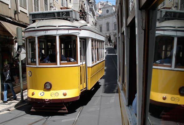 Lisbon tram