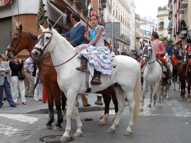 street festival, seville