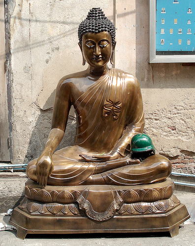 bronze buddha