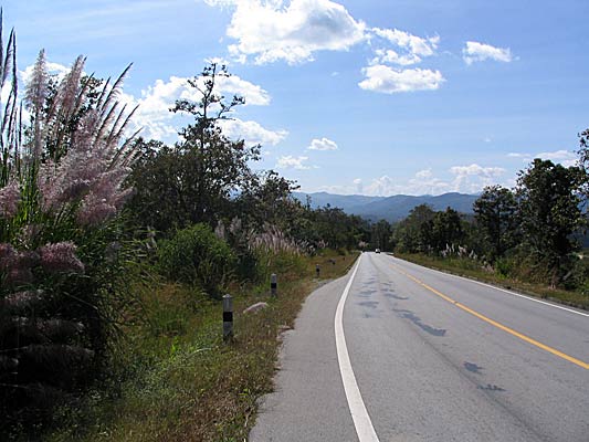 the road from Chiang Mai