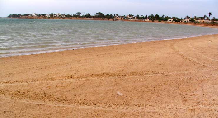 beach at Sidi Frej